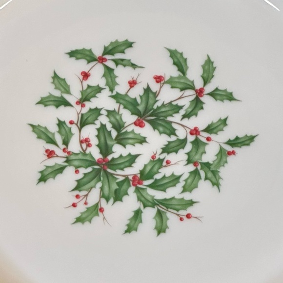 🎄VTG 1970s-80s Lenox Special 02 Holiday Presidential Coupe Soup Bowl 7.5" USA - Picture 3 of 7